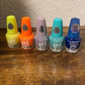 L.A. Colors Gel Nail Polish Set of 5